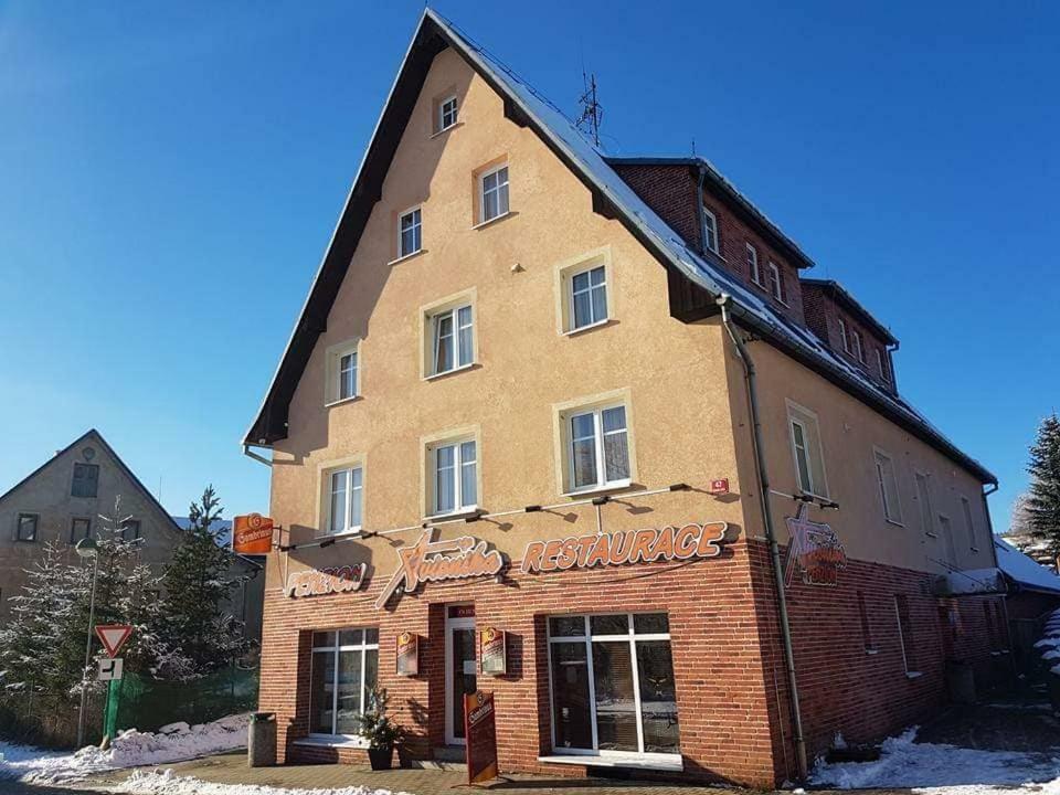apartmány 2+1 u Klínovce Kovářská Exterior foto